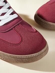 CUCCOO EASI Women's Casual Sneakers - Burgundy - View 2