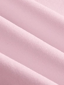 SHEIN EZwear 女士性感多层半透明白色花卉蕾丝修身长裙蕾丝褶皱裙粉色裙子粉色蕾丝裙粉色褶皱裙蕾丝裙迷你派对装扮裙女裙女裙 - 粉色 - 查看 4