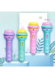 POKOJA LAND 1 Set Of Children's Projection Toy Flashlight Set Educational Luminous Toy Set - Multicolor - View 4