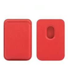 Apple Magsafe Leather Magnetic Adhesive Card Slot PU Leather Card Holder - Multicolor - View 6