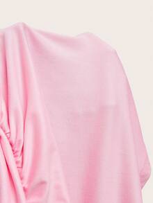 Conjunto de top de tirantes en negro y blanco talla grande - Rosa - Ver 5