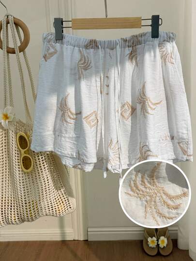 Comfortcana Quần short thể thao dệt màu đen dành cho nữ