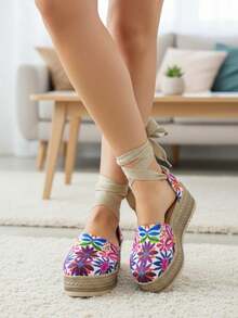 Women Platforms & Wedge Sandals - Pink - View 3