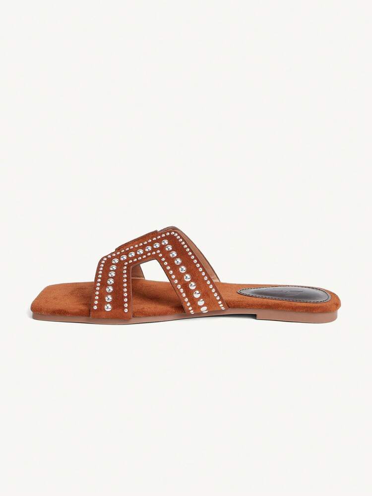 CUCCOO CHICEST Simple And Versatile Temperament Comfortable Fashion Generous Commuter Vacation Beach Flat Sandals