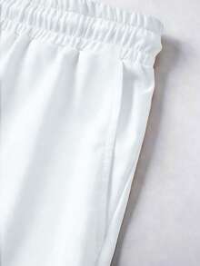 Chillumni 男士美式加州字母加州海岸运动休闲圆领短袖T恤套装 - 彩色 - 查看 3