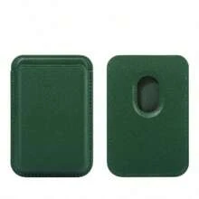 Apple Magsafe Leather Magnetic Adhesive Card Slot PU Leather Card Holder - Multicolor - View 18