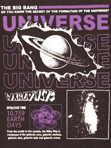 ROMWE MEN Street Life 男士圆领字母印花休闲百搭日常短袖T恤 - 棕色 - 查看 4