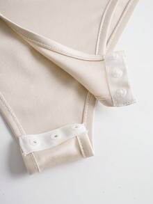 Franclia Áo liền thân nữ chấm bi xếp ly, kiểu dáng thường ngày, đa năng. - Màu be - Xem 6