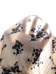 SHEIN Teen GirlFloral Print Sleeveless Dress - Multicolor - View 6