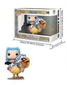 Funko 动物坐骑造型乙烯基人偶收藏品，动漫风格角色展示模型 #129，大型装饰摆件，可摆放在架子或桌面上，是理想的礼物之选。 - 彩色 - 查看 2