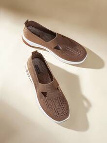 CUCCOO EASI Women's Casual Sneakers - Brown - View 5