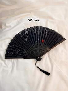 中式折叠手扇 便携迷你黑色扇子 适合舞蹈、夏季降温、海滩旅行、情人节、巴西情人节、6月12日情人节、圣约翰节、六月节庆、爱情礼物、情侣礼物、浪漫礼物、周年纪念礼物、送给男友/女友的礼物、礼品、珠宝、巴西六月节、六月庆祝活动、圣约翰节、圣彼得节、圣安东尼节、巴西六月庆祝活动 - 多色 - 查看 12