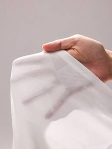 Sovereign Charm 女士几何印花圆领插肩短袖运动T恤 白色女式上衣 女士白色上衣 女士优雅时尚女式上衣 夏季女式衬衫 夏季女式上衣 女士跑步上衣 女士衬衫 女士印花白色上衣 女士正装 - 白色 - 查看 8