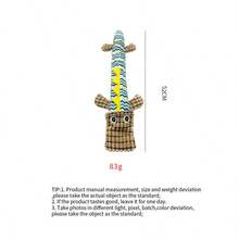 PETSIN Creative Plush Crocodile Dog Toy, Containing BB Barking Sound, Interactive Play For Dogs - Multicolor - View 13