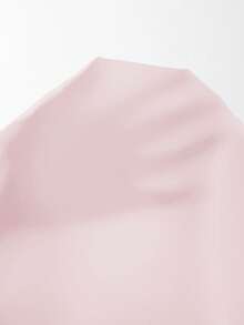 Elenzga Women's Light Pink Summer Elegant Tea Party V-Neck Petal Sleeve Ruffle Hem Elastic Waist Short Dress,Casual Commute Vacation Formal High Quality - Pink - View 3