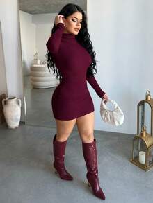 Dayanna Comas Váy ngắn nữ, Mùa tựu trường - Màu Đỏ Sâu - Xem 6