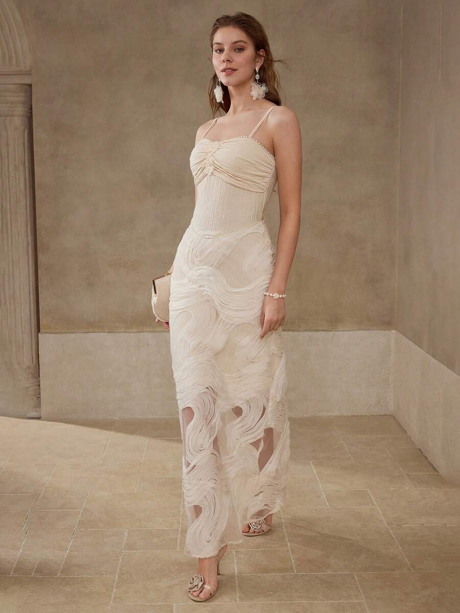 MOTF PREMIUM VÁY CAMI XỆ CÓ KẾT CẤU