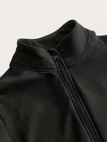 SHEIN Unity Women Sports Jumpsuits - Black - View 3