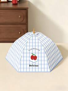 1 pezzo Copertura universale per alimenti avanzati, rinforzata, termica, pieghevole, antipolvere e antinsetto, per uso in cucina e in casa durante l'inverno, accessori per la cucina - Multicolore - Visualizzare 8