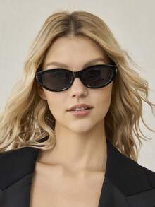 MOTF PREMIUM 木纹框时尚眼镜 - 深黑色 - 查看 9