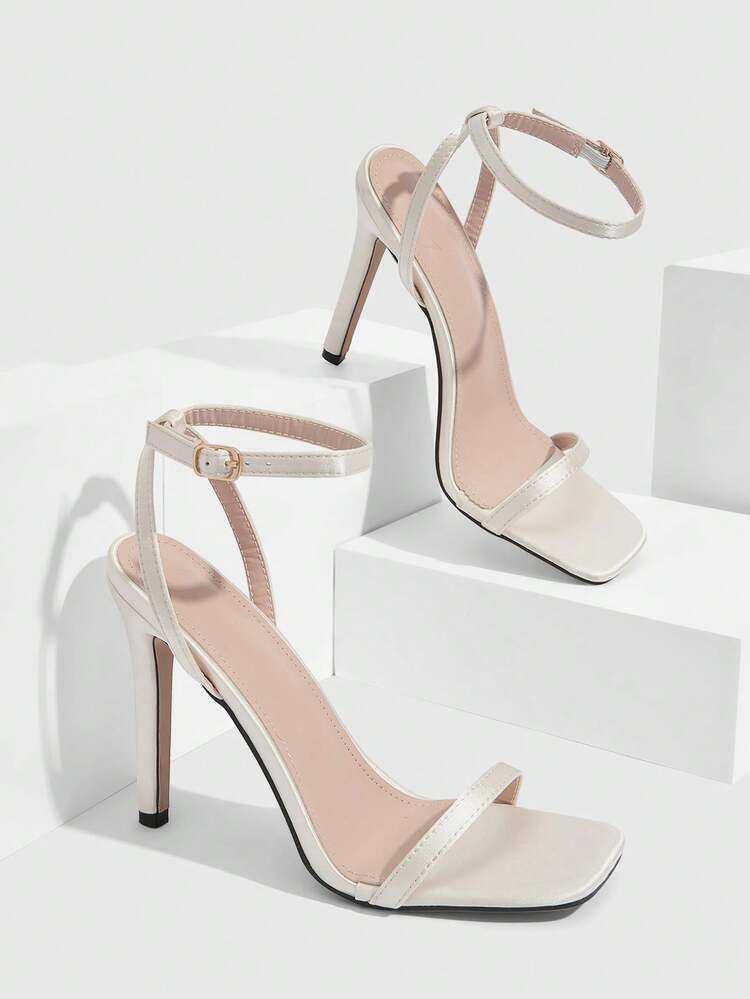 CUCCOO SZL Women Fashion Elegant Commuter Simple Heeled Sandals Sexy Wear Nightclub Party High Heel Sandals Prom Heels