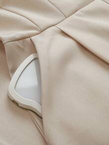 Breezaya French Elegant Beaded Sleeveless Jumpsuit Paired With Layered Wide-Leg Pants For Women - Black - View 6