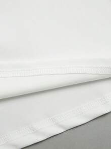 Franclia Mono elegante de mujer con decoración de metal y tirantes finos - Blanco - Ver 4