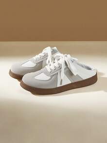 CUCCOO EASI Zapatillas deportivas casuales para mujer - Gris - Ver 4