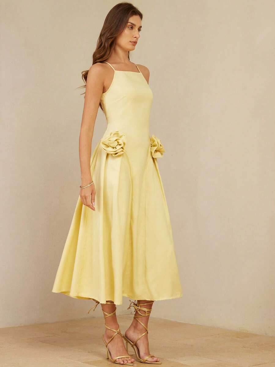 Aveloria Rosie 女士长裙 - 杏色 - 查看 1