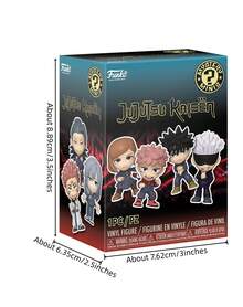 Funko Mô hình mini vinyl bí ẩn anime, hộp mù sưu tầm, series hành động, nhân vật ngẫu nhiên, 1 mô hình bất ngờ, đồ chơi để bàn phong cách chibi dễ thương, ý tưởng quà tặng. - Nhiều màu - Xem 2