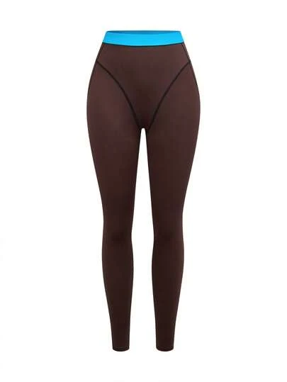 Cheerettes 女士撞色七分紧身裤