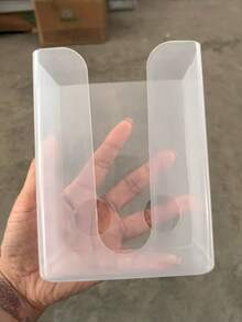 1 pieza Soporte de pared invertido para papel higiénico, dispensador de pañuelos faciales para uso en baño, cocina, lavandería y hogar - Multicolor - Ver 5