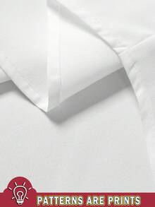 Manfinity EMRG Button-Up Boxy Oversized Shirt Streetwear Cleanfit Men's Minimalist Printed Short Sleeve Casual Shirt Summer Clothes  New Ss26 Fashion  Summer Top Shirts For Woman  White Blouse  Tops For Going Out - Multicolor - View 4