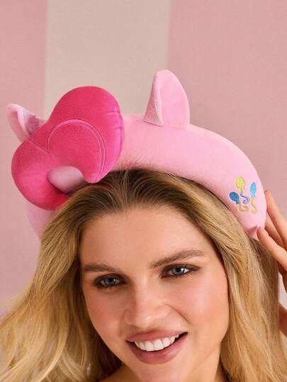 1 Piece Cute Pony Headband, Cute Design, Three-Dimensional Shape, Suitable For Wearing Over 12 Years Old, Blue.