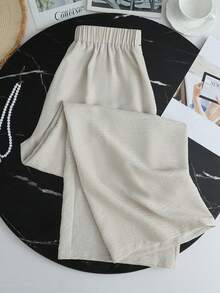 Franclia New Embroidered Cinched Waist Women's Long Pants, Spring/Summer - Multicolor - View 2