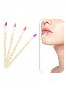 Bộ 100/50 cọ trang điểm mắt, cọ kẻ lông mày, cọ son bóng, cọ son môi, cọ phấn mắt, cọ mascara. - Vàng - Xem 9