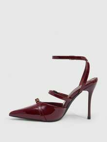 CUCCOO SZL Women Pumps - Burgundy - View 4