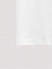 Open Phase Áo thun nam dáng rộng vai rớt, màu trơn, chất liệu trơn, áo thun trắng dáng rộng nam, áo thun vai rớt nam, áo thun phong cách đường phố nam, phong cách Mỹ cổ điển, unisex, dáng thoải mái, phù hợp cho trang phục mùa hè – Thích hợp cho mặc hàng ngày và trang phục đi nghỉ hè. - trắng - Xem 6