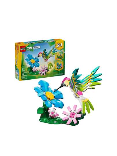 LEGO Creator 3-In-1 ® Wild Animals: Colorful Hummingbird Kids 8Years+ 31384