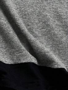 Camiseta casual y versátil para uso diario de niña adolescente - Gris - Ver 4