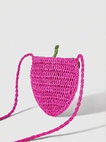 ROMWE Kawaii Women Bag - Hot Pink - View 5