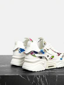 Vate Giày thể thao nữ thời trang, thoáng khí, nhẹ, thoải mái, thích hợp đi bộ hàng ngày. - Nhiều màu - Xem 4