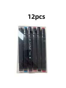 Dual-Head Colored Marker Set Sketch Markers 168 Colors Long-Lasting Fade-Resistant Suitable For Art, Drawing, Calligraphy, Journaling, Planners, Comic Design, Home, Studio, Office, Creative Tools, Art Supplies, Creative Painting Set - Sets - View 15