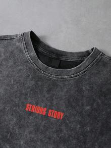 PAVTROS Men's Letter & Cross Print Casual Sleeveless Tank Top Muscle Tee Graphic - Black - View 3