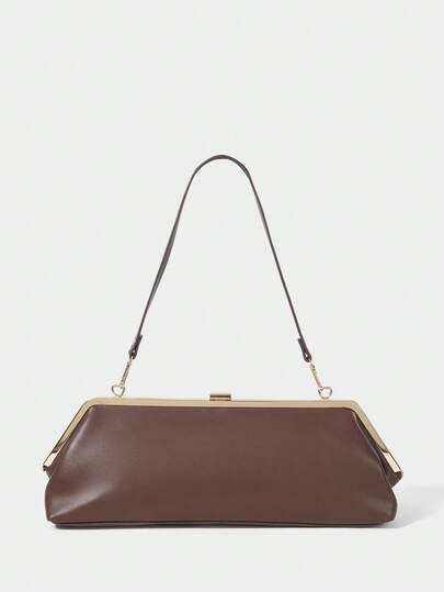 Maija حقيبة كتف للسيدات والنساء، حقيبة يد، جلد اصطناعي، أنيقة، بسيطة، شخصية، متعددة الاستخدامات، كلاسيكية، للتنقل، المكتب، المواعدة، اليومي، التسوق، الشاي بعد الظهر، حفلة الكوكتيل، الحفلات، حفلة التخرج، النادي، عيد الميلاد، المساء، ليلة المواعدة، الحفلات الرسمية