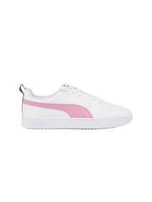 Puma Rickie Kids Sneakers White Pink 384311 - White Pink - View 1
