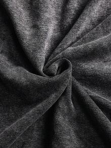 STYNVO Men's Casual Loose Fit Crew Neck Tank Top Grey Sleeveless Top Men Mens Acid Wash Sleeveless Tee Mens Sleeveless Acid Wash Top - Black - View 3