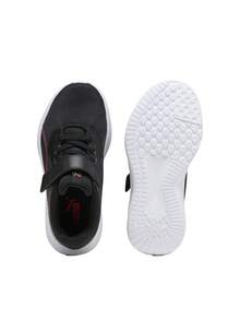 Puma CLYDE Kids' Sneakers Cushioned Premium Modern Street Style Running School Black 377277-09 - Schwarz Rot - Übersicht 3