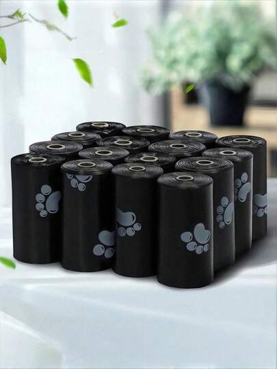300pcs/20rolls Dog Poop Bags, Leak-Proof Pet Waste Bags, Suitable For Outdoor Walking (Multiple Sizes), Thick Leak-Proof Pet Waste Bags, Suitable For Outdoor Cleaning, Pet Essential Supplies