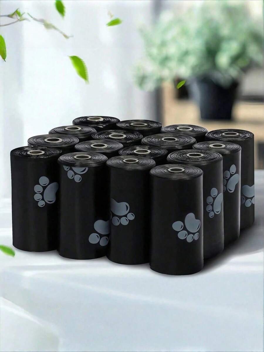 300 túi/20 cuộn đựng phân chó, túi đựng chất thải thú cưng chống rò rỉ, thích hợp cho việc đi dạo ngoài trời (nhiều kích cỡ), túi đựng chất thải thú cưng dày dặn chống rò rỉ, thích hợp cho việc dọn dẹp ngoài trời, vật dụng thiết yếu cho thú cưng. - Nhiều màu - Xem 1
